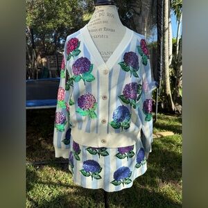 Queen of sparkles size XS set skirt and top new without tag